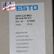 1PCS NEW FOR FESTO VUVS-L25-M52-AD-G14-F8-1C1 575503 SOLENOID VALVE
