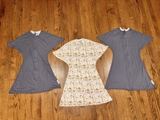 Lot Of 3 Sleeping Baby Zipadee Zip MEDIUM 6-12 Months Grey Sleep Sack Animals