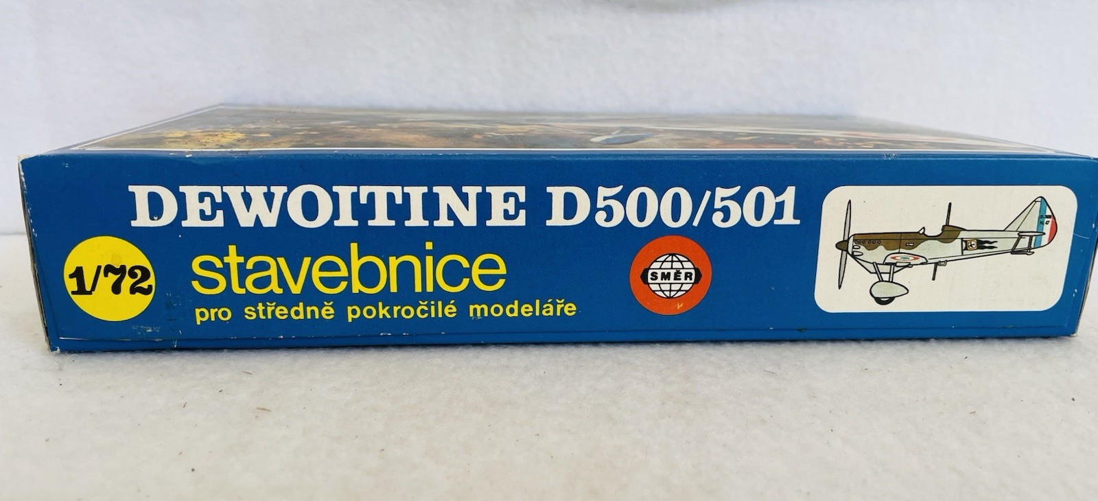Vintage SMER 1/72 Dewoitine D500/501 Airplane Model Kit - New & Sealed