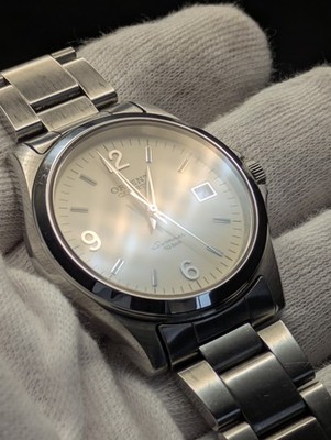 Orient Swimmer UN18-C2 CA Quartz Men's Watch with Replaced Battery From Japan