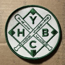 Embroidered Baltimore Little League Sew-On Patch Green Baseball Sports Cloth 