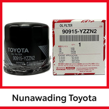 Genuine Toyota Oil Filter Camry, CHR, Corolla, Rav4, Yaris 90915YZZN2