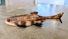 Mike Allen (deceased) Fish Spearing Decoy Lac Du Flambeau WI Ojibway