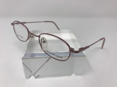 Limited Editions LTD 181 Eyeglasses 43-20-130 Pink Flex QA60
