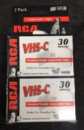 RCA VHS Fitas e discos para câmeras de vídeo