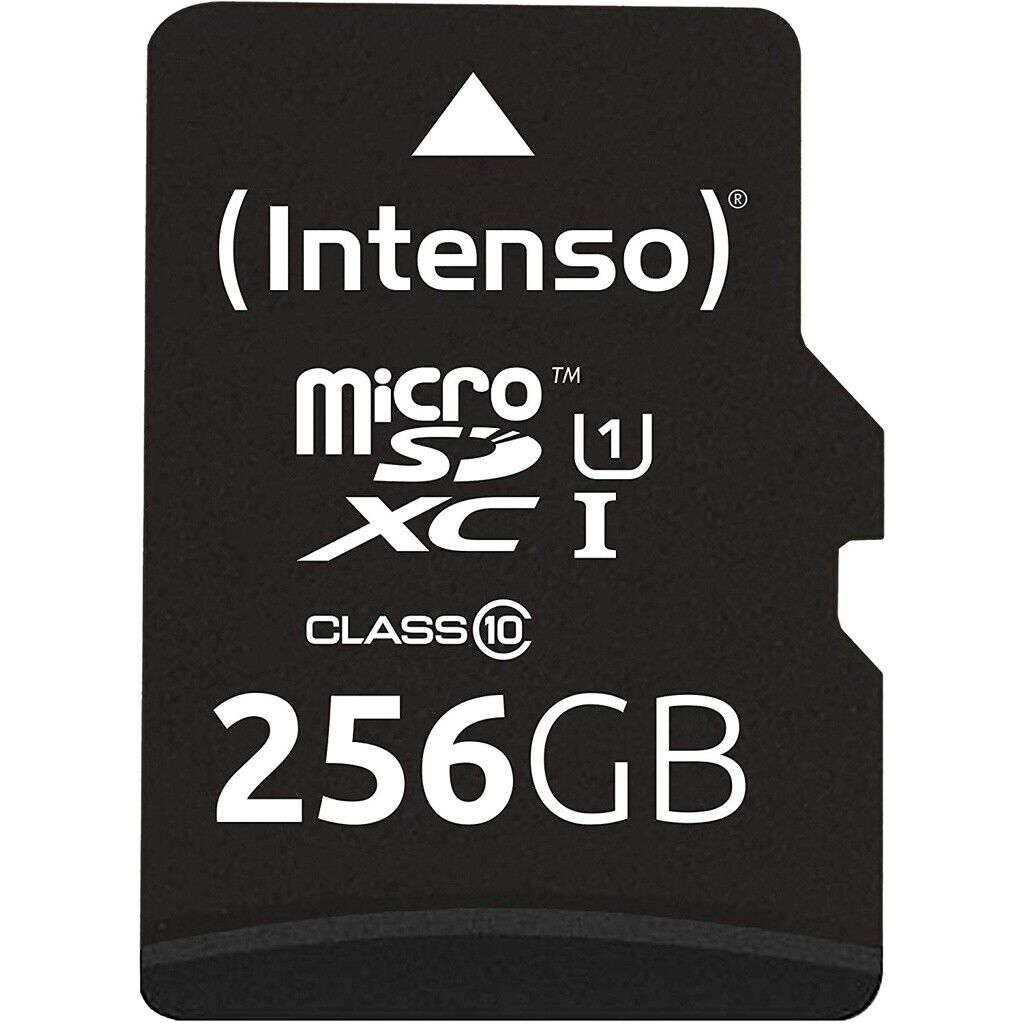 Адаптер Intenso Micro SDXC Karte Speicherkarte 256 ГБ UHS-I Premium mit
