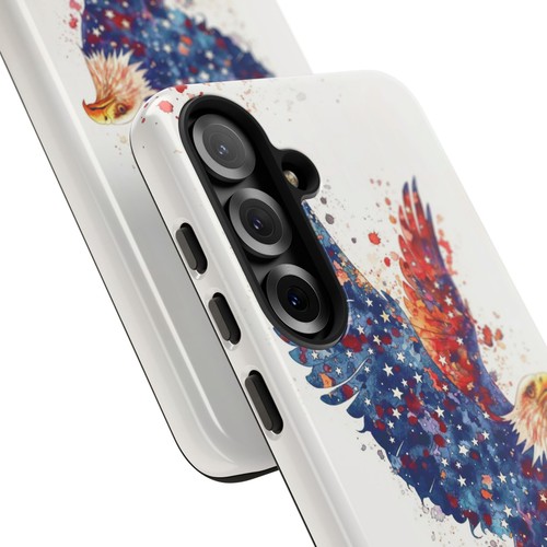 Bald Eagle USA Stars - Phone Ink Case for iPhone, Galaxy, Pixel - Picture 187 of 281