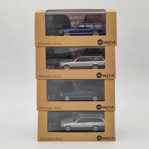 Mortal Mercedes-Benz S124 Travel Edition 1/64 Diecast Car Models Collection Gift - Picture 2 of 19