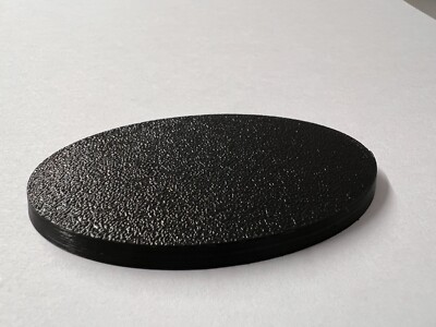 Tabletop Ovale Bases 170x109mm in Schwarz/black, 2 Stück