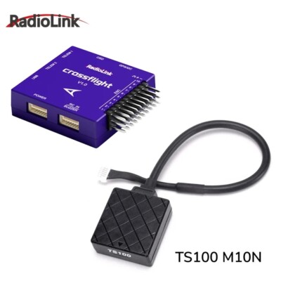 Radiolink Crossflight FPV Mini Flight Controller / OSD Module TS100 M10N/M8N GPS