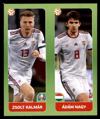 Panini Euro 2020 - Zsolt Kalmar / Adam Nagy Hungary No. 649