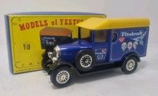 Code 2 Matchbox Yesteryear Y19 1929 Morris Cowley Light Van Vitakraft Diecast...