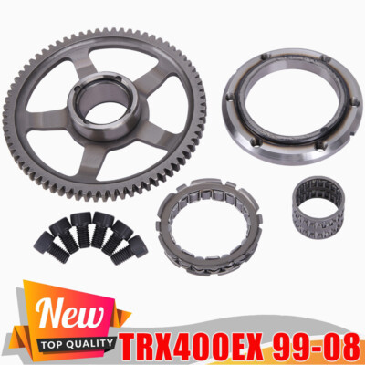 For Honda TRX400EX Sportrax 99-2008 Starter Clutch Sprag One Way w/Gear Idler US