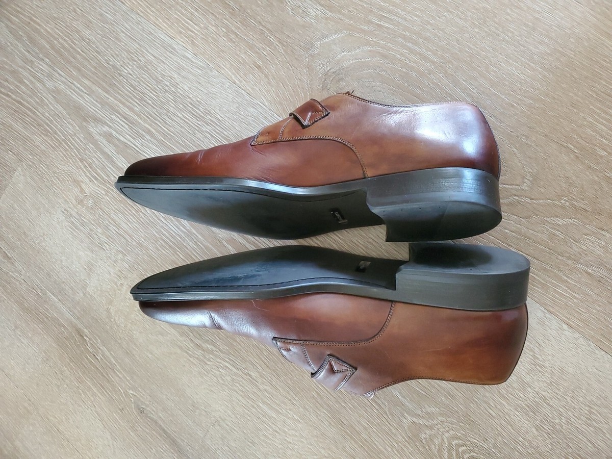 MAGNANNI Marco Monk Strap Dress Shoes Mens Size 13M  Brown Marco II Men main image 4