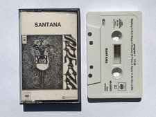 Santana - self titled Cassette Tape, 1982   RARE   Europe Import
