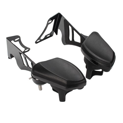 Passenger Armrests w/ Cup Holders For Harley Touring 97-13 Tour-Pak Street Glide - Bild 6 von 12