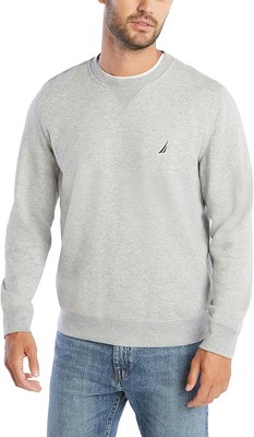 Nautica Men's Basic Crew Neck Fleece 