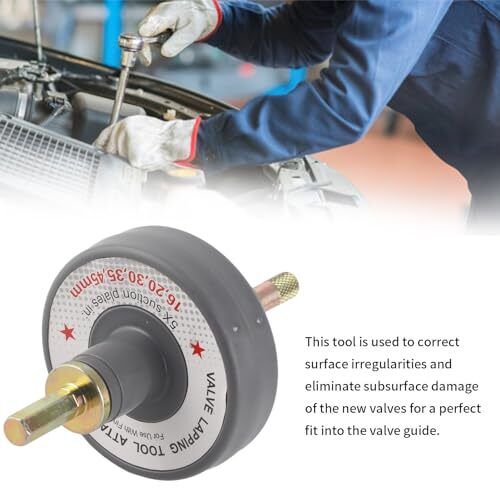Valve Grinding Tool Valve Lapping Tool Attachment with 5 Suction Plates ...
