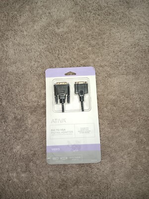 ATIVA 529-446 DVI To VGA Pigtail Video Adapter