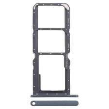 For Nokia G21 SIM Card Tray + Micro SD Card Tray Black