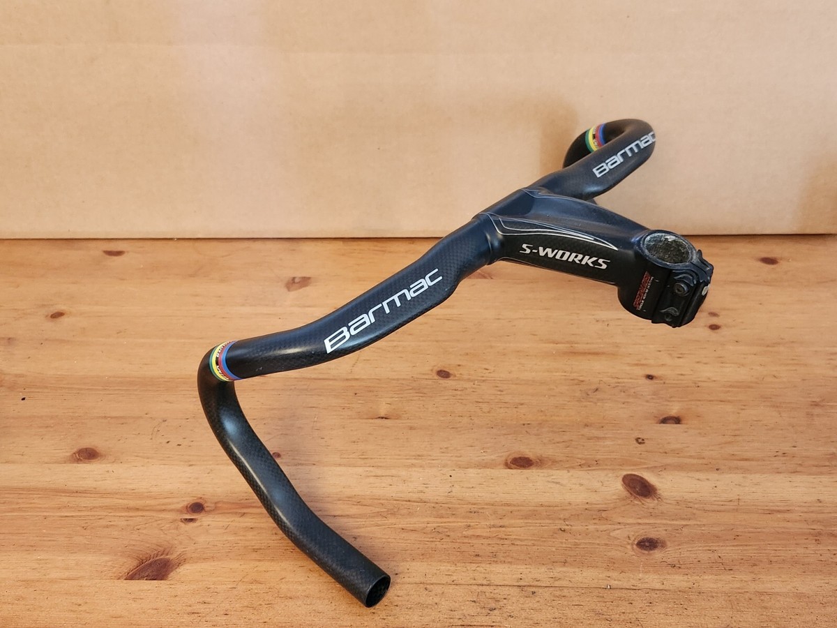 Specialized S-Works Barmac Carbon Stem And Handlebars Combo Specialized S-Works Barmac Carbon Stem And Handlebars Combo
