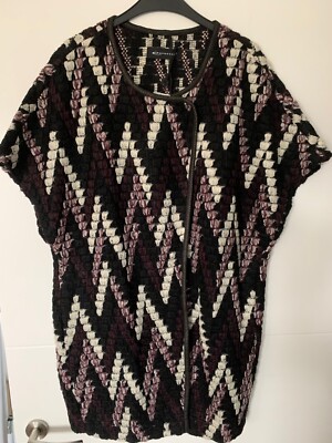 Damen-Strick-Mantel ohne Ärmel von Expresso - Größe 44