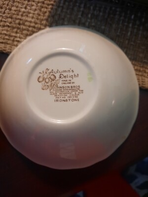 Johnson Bros. Autumn's Delight | eBay