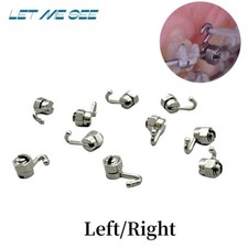 Dental Orthodontic Crimpable Hooks Arch Wire Stop Locks Activity Hook Left Right