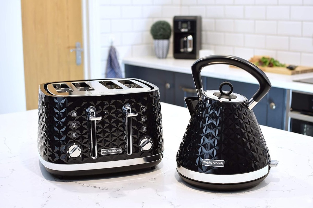 Kitchen Storage Morphy Richards Dimensions Jug Kettle Black Morphy