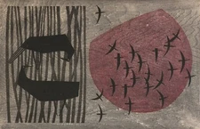 Kunihiro Amano : Sunset : Archival Quality Art Print