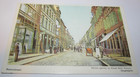 Vintage Postcard Europe Buildings Street Heerestraat Groningen Grand Bazar — photo 1