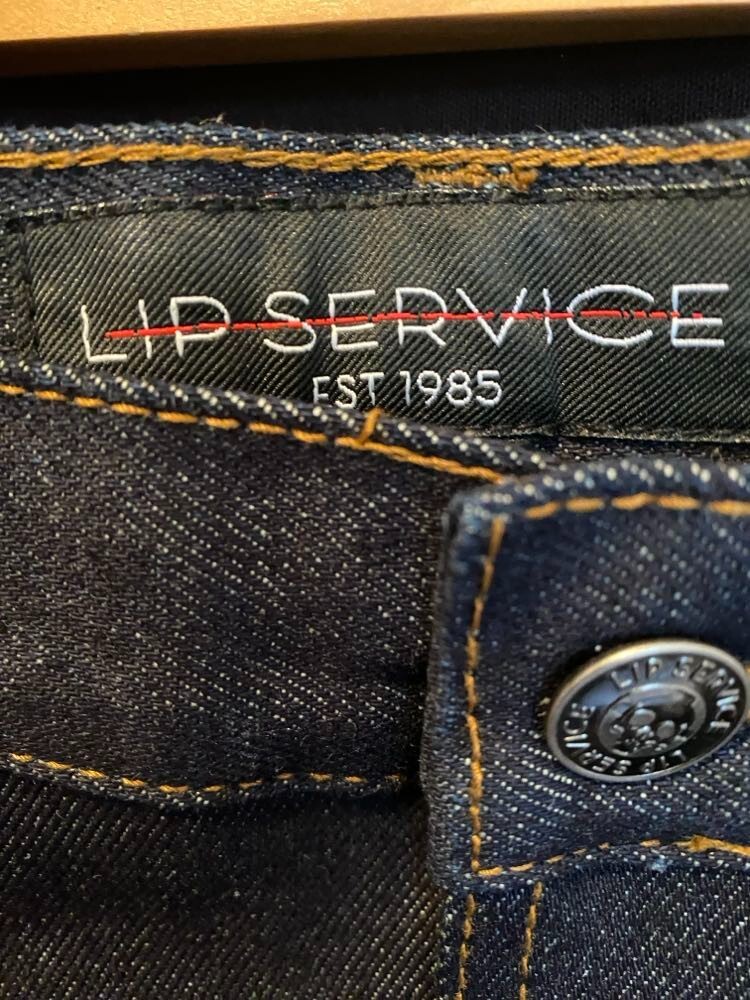 Lip Service Mens Greaser Jeans Blue Rockabilly 50's 60's Limited