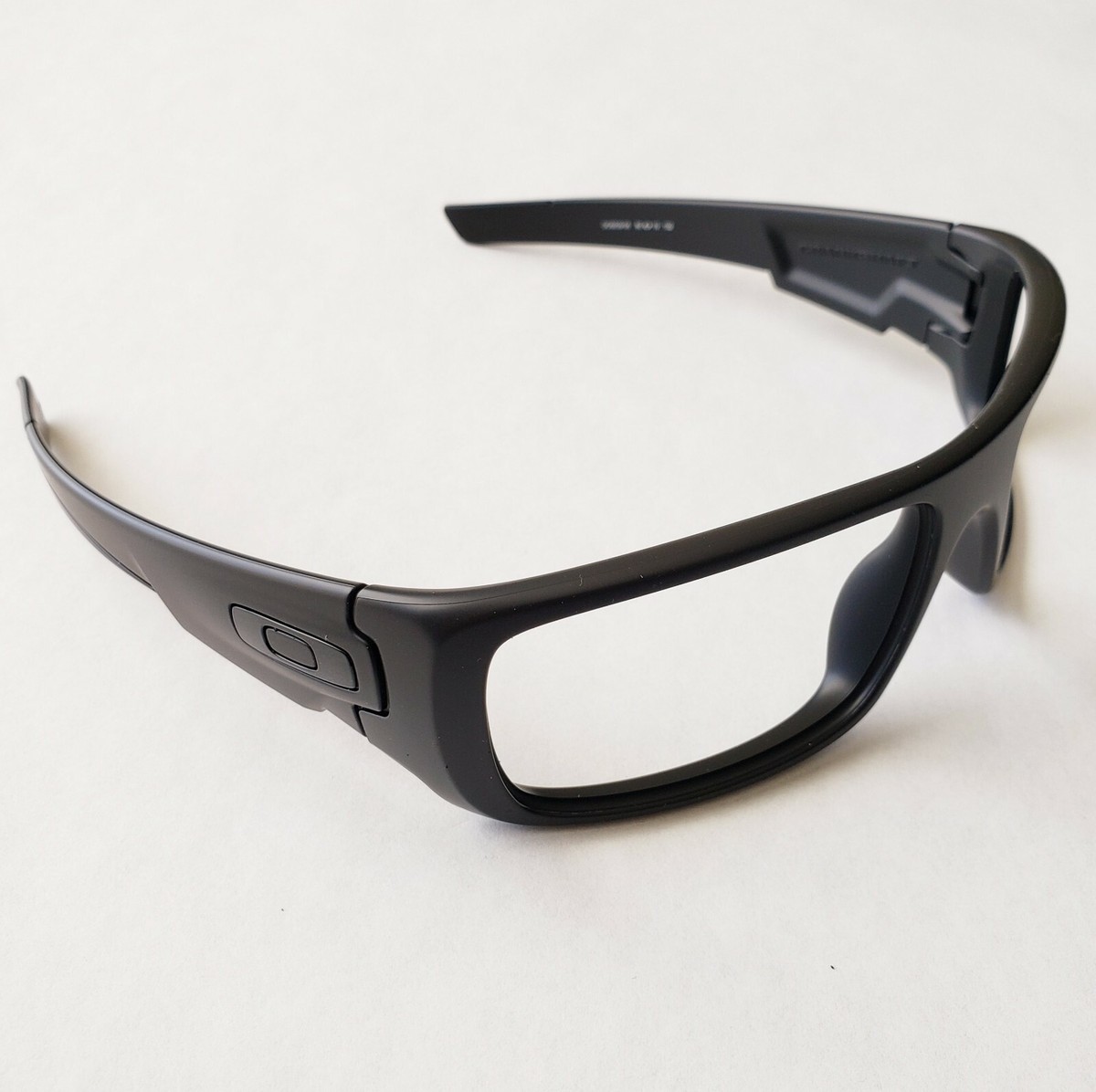 Oakley Crankshaft Matte Black | Blackout Icons Frame Only