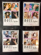 INKED by dani 10pk Temporary Tattoos 4 design variety  