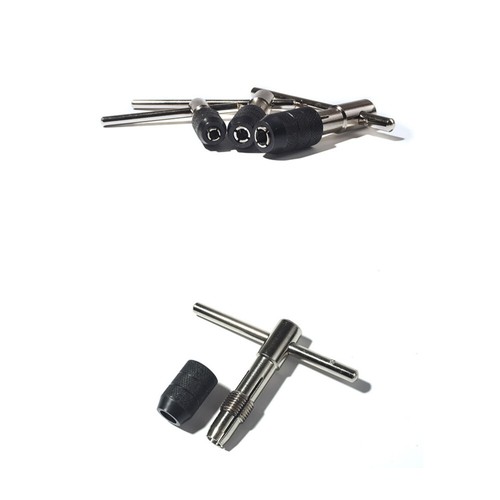 3 Pcs T-tap Wrench Ratchet Holder Wrenches Set Ratcheting Handle Tool - Bild 11 von 12