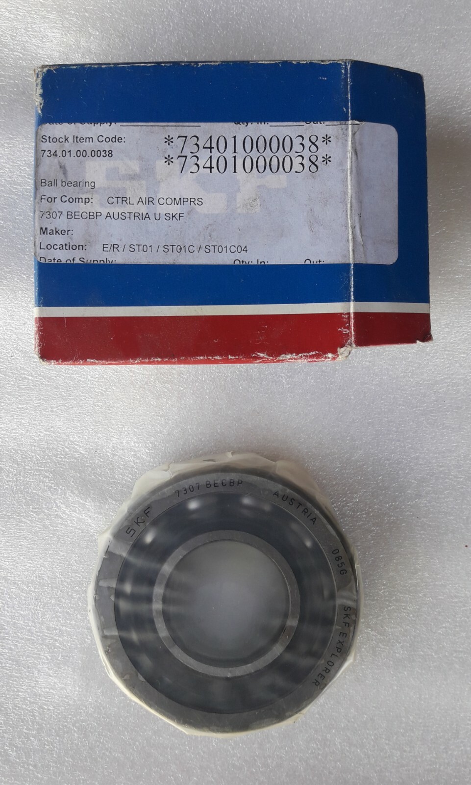 7307 becbp подшипник