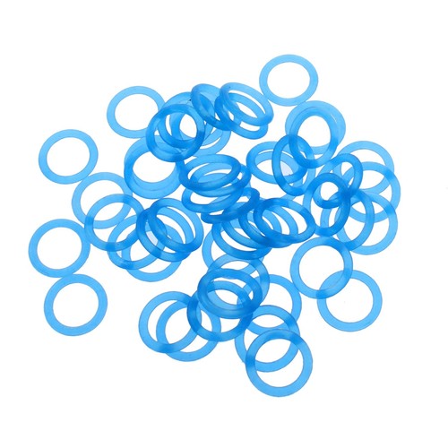 XSPC G1/4 Fittings O-Ring 50 pack - Blue Silicone - 第 1/2 張圖片