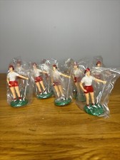 Cake Topper VTG Golfers Woman Wilton Cake Decoration Vintage 9 Total.