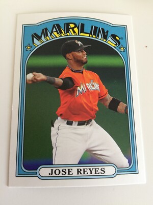 2013 Topps 1972 Mini Jose Reyes Marlins TM25 Low Shipping!