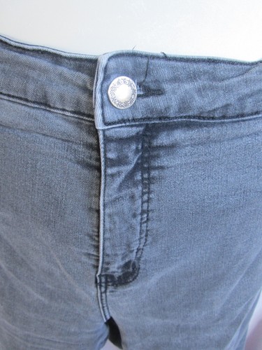 Grey, Skinny Jeans, Stretch, Pockets, Button, Zip, Belt Loops, Size 22, Exc Cond - Picture 2 of 8