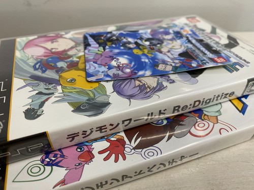 USED F/S SONY PSP Digimon Adventure+World Re Digitize+Limited Card Set Japanese - Picture 11 of 12
