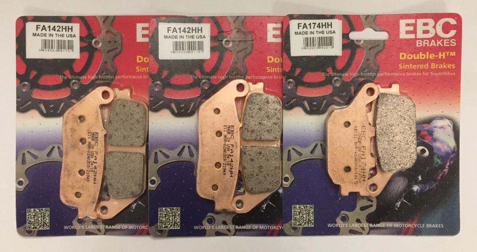 Plaquettes de Frein Avant Sinter EBC FA142HH Cagiva Navigator 1000 2000-2005