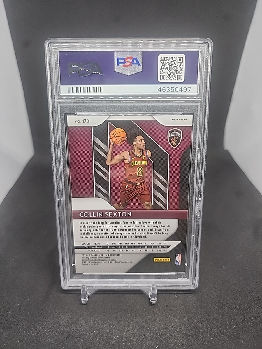 2018-19 Panini Silver Prizm #170 Collin Sexton Rookie Card 2018-19 Panini Silver Prizm #170 Collin Sexton Rookie Card