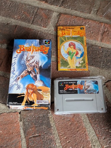 Bastard Super Famicom SFC Nintendo Complete CIB Tested