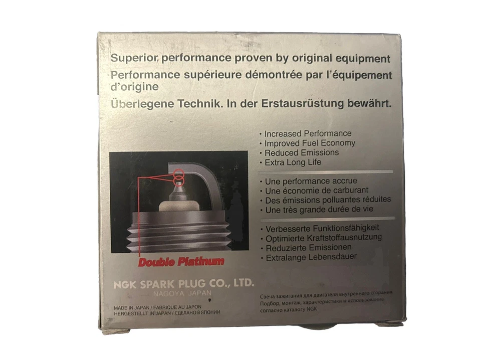 Bujías láser platino NGK genuinas 4 piezas Mercedes-Benz S550 2007-2011 5,5 L V8 Foto 3 de 4