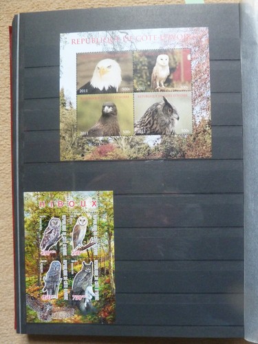 CÔTE D'IVOIRE - BELLE COLLECTION - OISEAUX / BIRDS - 26 BLOCS **MNH - Afbeelding 7 van 13