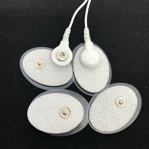20/40 Stück Elektroden Pads Snap On Pad Ersatz Impulsmassagegeräte Superklebend - Bild 4 von 21