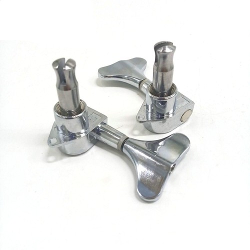 Acoustic Guitar String Tuning Pegs Tuners Machine Heads Keys Chrome 2X2 L+R - Picture 8 of 25