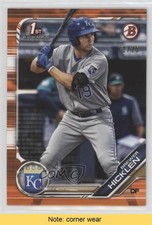 2019 Bowman Prospects Orange 11/25 Brewer Hicklen #BP-72 READ n1u