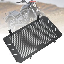 A-Motorcycle Radiator Guard Protector Balck Motorcycle Grille Cover Replacement